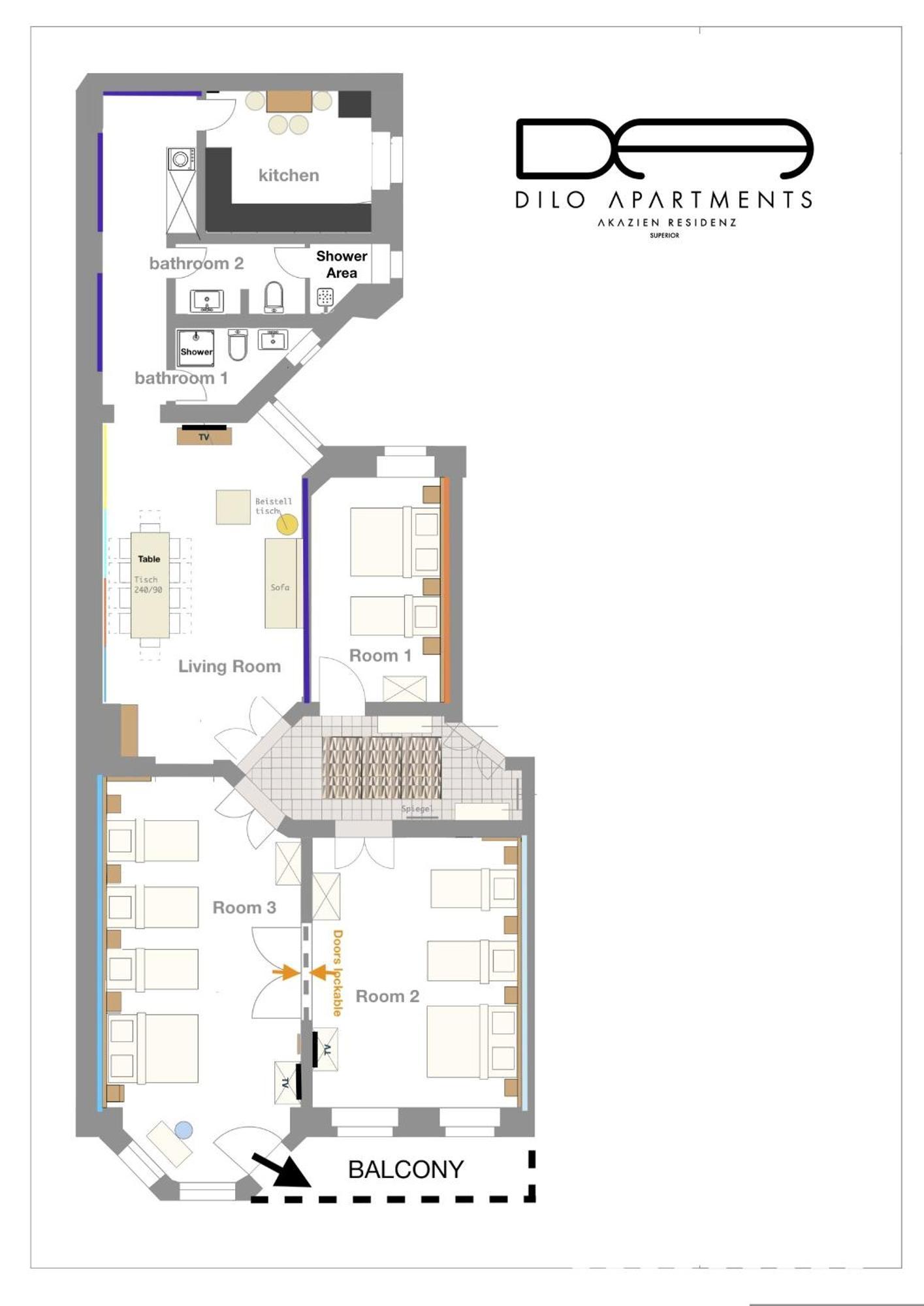 Dilo Apartments Berlin Zewnętrze zdjęcie